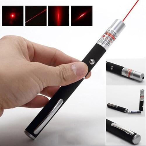 Mini red laser pointer 5MW powerful 650nm for SOS night hunting teaching meeting PPT Christmas gift small laser pointer