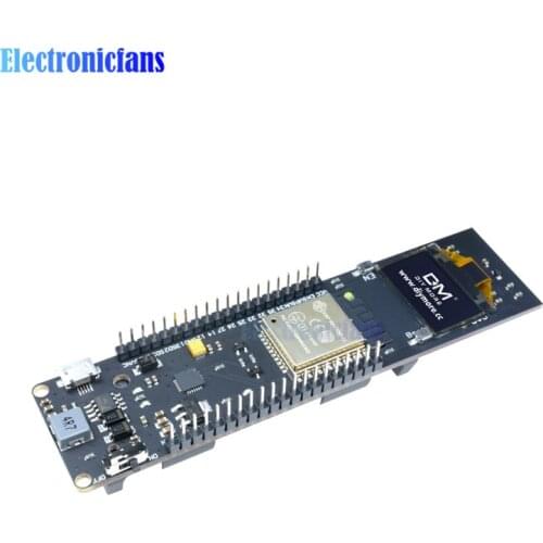 ESP32 0.96'' 0.96 inch OLED Display Module Revision 1 WiFi Bluetooth 18650 Lithium Battery Shield Development Board CP2102
