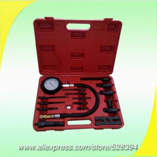 Diesel Engine Compression Tester Kit / cylinder pressure meter for diesel truck TU-15B