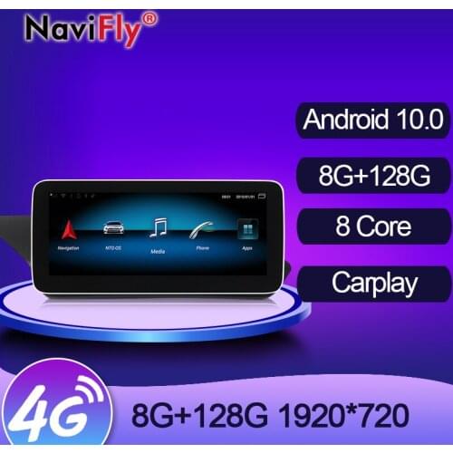 NaviFly 8GB+128GB Android 10 Car Mulitimedia Player For Mercedes Benz E Class W212 E200 E230 E260 E300 S212 2009-2015