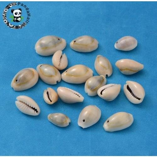 PandaHall 500g 13~16x10~11x3~5mm Spiral Shell Loose Beads Pendants for Summer Necklace Bracelet Anklets, Cowrie Shells, Seashell