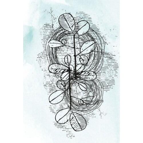 CLEAR STAMP background DIY Scrapbook Card album paper craft silicon rubber roller transparent stamps 826