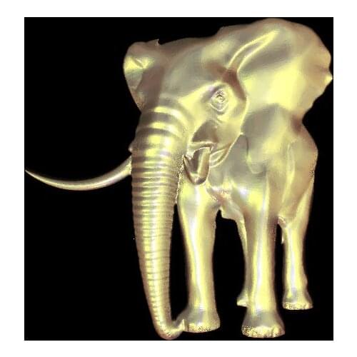 Elephant 3D model relief STL model for CNC Router carving engraving artcam type3 aspire M356