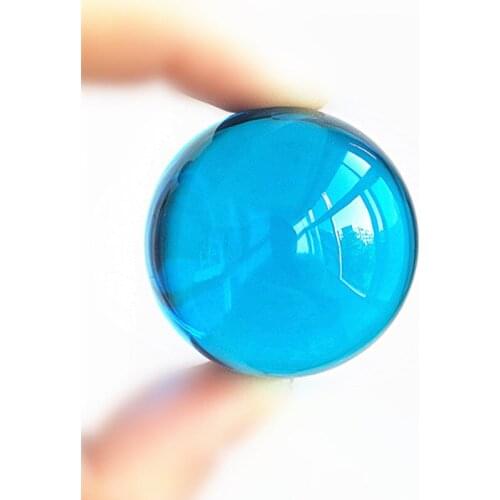 Top Quality 40mm Aqua Feng Shui K9 Crystal Glass Ball Collection for Home Decorative Birthday Gifts Smooth Stone Home Crafts