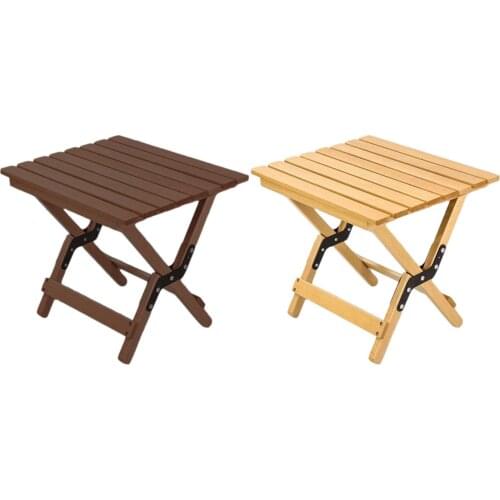 High Quality Outdoor Mini Camping Chair Folding Wooden Bench Travel Hiking Chair Portable Stool Small Heavy Duty Chair Seat