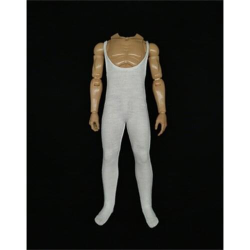 In Stock 1/6 Scale For 12" Muscle Handsome Man Sleeveless Bodysuit anti-dyeing For Sale