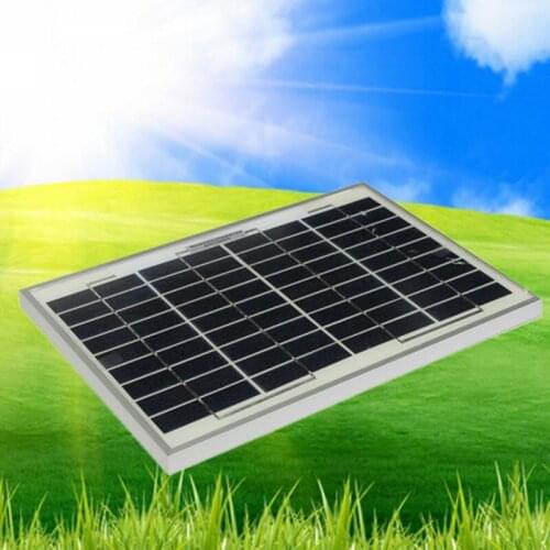 10W Watt 12V PolyCrystalline Poly Solar Panel Module Battery Charger Free Shipping