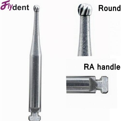 5 Pcs Dental product RA round bur free shipment dental Lab low speed Tungsten Carbide Burs RA bur