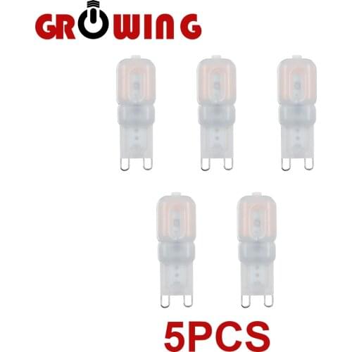 Super Bright Chandelier Lights G9 2.5W with PC Cover 230V SMD2835 Lamp