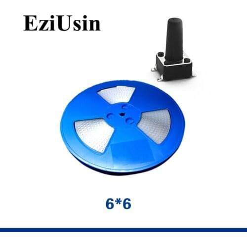 500pcs In Tape One Reel TS-D003 Micro keyboard Switch 6*6*7 -8 Tactile Tact Push Button SMT 6x6x7 / 8 Switches SMD