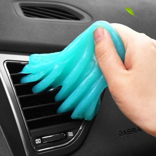 Car air conditioning air outlet cleaning dust soft clay, interior sticky dust, central control dust cleaner vacuum cleaner