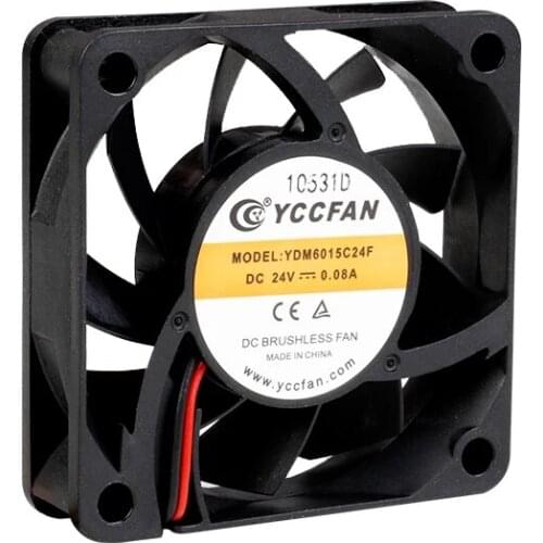 CREALITY 3D Printer Parts HALOT-SKY 6015 DC 24V 0.08A Brushless Fan