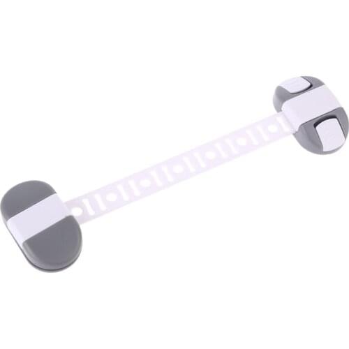 Baby Child Safety Cupboard Lock Kid Proof Door Fridge Latches Adjustable Size