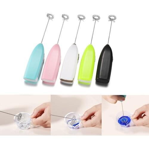 1pcs Mini Blender Electric Hand Stirrer Epoxy Resin Electric Mixer Glue Color Mixing Tool for Resin Mold Jewelry Making Tools