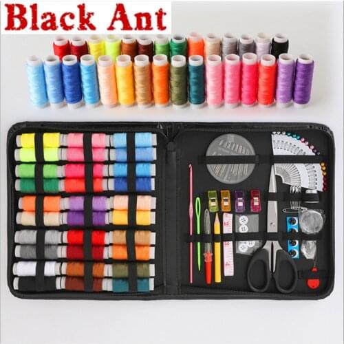 Sewing Box 112pcs Set DIY Sewing Kit Household Repair Stitch Needle Thread Set Combination Multi-function Sweing Tool CP-JD803