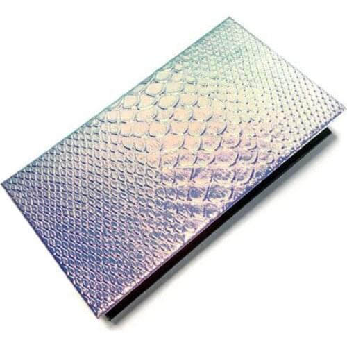 Magnetic In Empty Storage Box Eye Palette Crocodile Scale With Mirror Changing Eyeshadow Box Diy Replacement Makeup Storage
