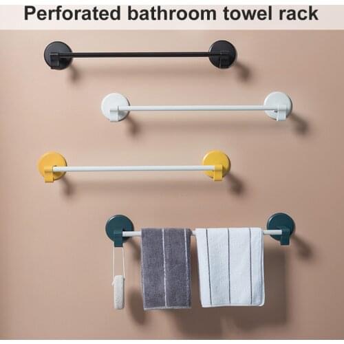 Kitchen Towel Holder Wall-Mounted Bathroom Towel Holder Hanging Rack Toilet Holder Storage Plastic Hanger Decoration Accessories