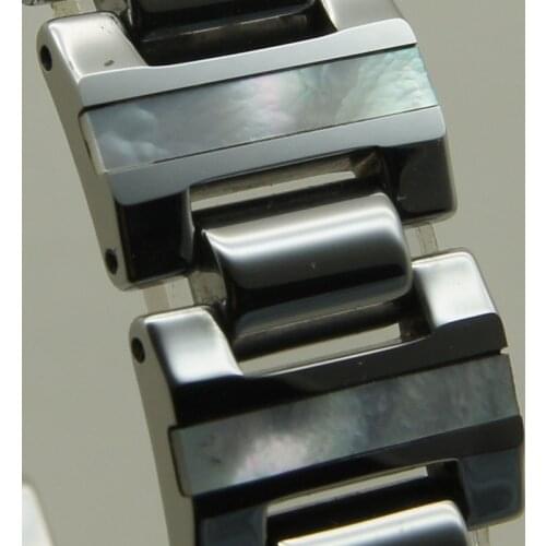 16mm new natural cloud shell inlayed scratch proof tungsten bracelet vary length