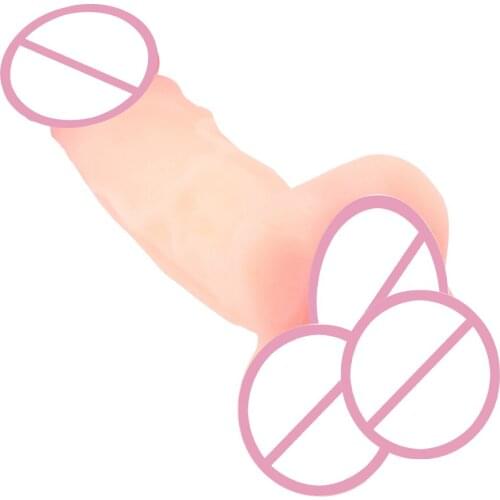 OLO Sex Toys for Women Men Gay Realistic Dildo Enlarge Sleeve Dildo Super Soft Dildo Female Masturbation Vaginal Sex Dildo