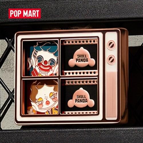 POP MART SKULLPANDA Action Cut Series Badge Fashion Colorful Button