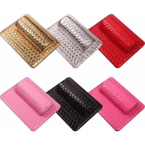 Professional Hand Cushion Holder Soft PU Leather Sponge Arm Rest Nail Pillow Manicure Art Beauty Nail Mat Pad