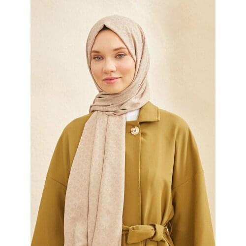 Salland Ruby Ivory Color Shawl Fashion Womens Headscarf Scarf Shawl Scarves Comfortable Use in All Seasons Wraps Easy to Shape Flexible Anti-Wrinkle Quality Cotton Fabric Hijab Clothing Accessory Shawl RUBBEJ-00001