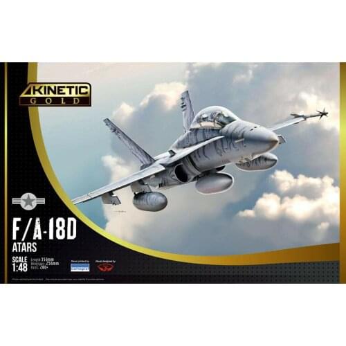 KINETIC K48033 1/48 MODEL KIT F/A-18D ATARS Modern American F/A-18D Fighter 2019 NEW