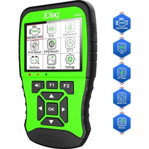 JDiag V600 SCANNER Full System Diagnosis FOR VW/Audi/Skoda/Seat/Bentley/lamborghini/Bugatti