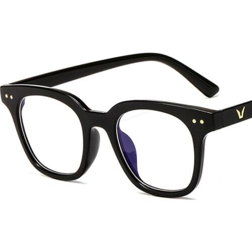 Vintage Square Anti-blue Light Glasses Frame Women Classic Optical Eye Glasses Frames for Men Clear Glasses Frame Oculos
