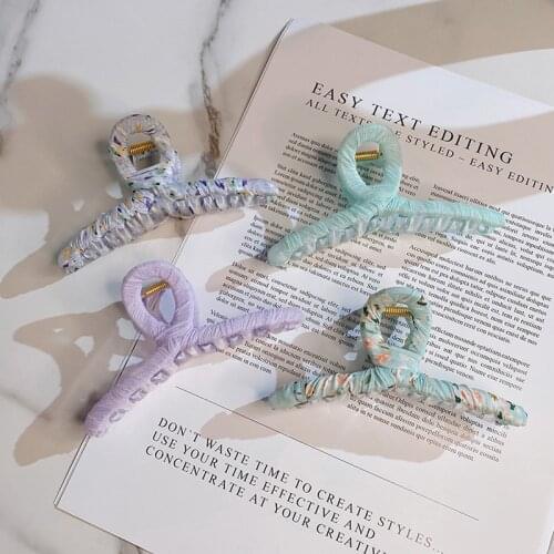 Hair Clip Acrylic Hair Claw Jelly Color Big Transparent Ponytail Hairpin Candy Color Hair Accessories Geometry Hair Crab