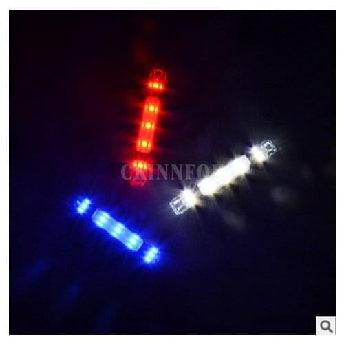 200Pcs/Lot Hot Selling USB Rechargeable Bike LED Tail Light Bicycle Safety Cycling Warning Rear Lamp