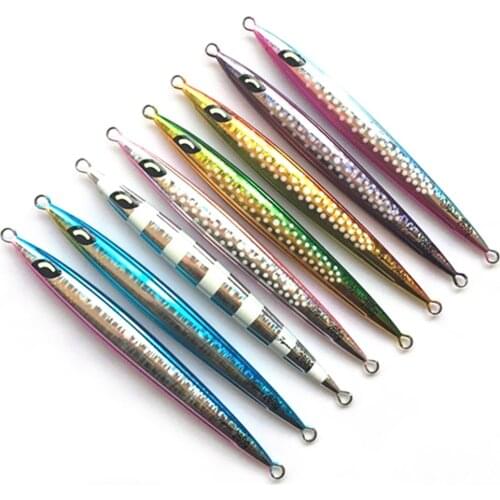 3PCS Fishing Deep sea Ocean Boat Rock Beach Metal Jigging Jigbait Spoon Lure 200g 260g 350g