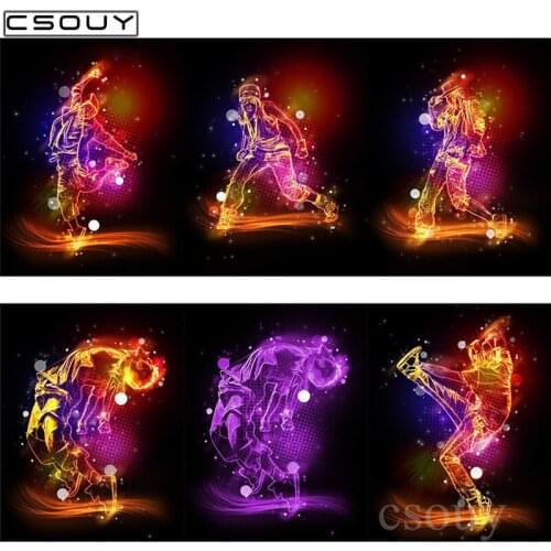 5D Diy Diamond Embroidery Crazy Dancing People Diamond Painting Cross Stitch Full Square & Round Drill Mosaic Decoration Sticker