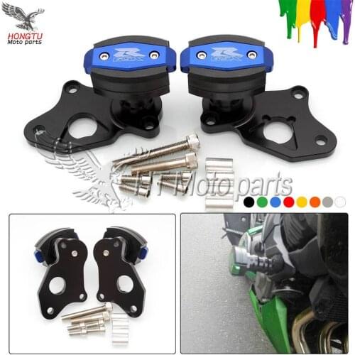 Motorcycle CNC Aluminum Falling Protection Frame Sliders Crash Protector Guard For Suzuki GSXR600 750 K6 K8 06-10 GSX-R 600 750