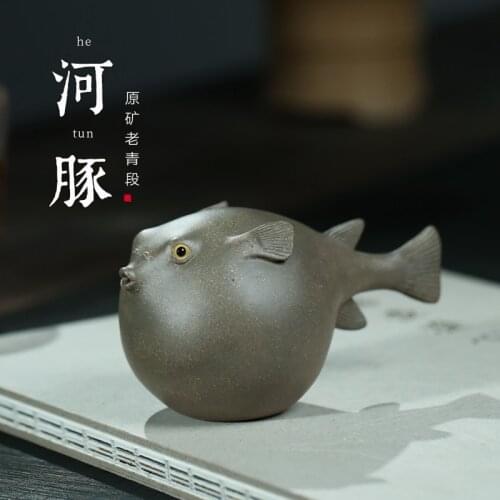 Chang tao 】 yixing recommended play personality manual tea to tea pet furnishing articles qing period of fugu