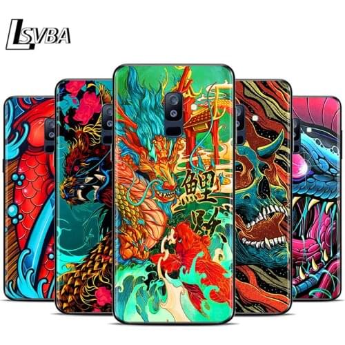 Japanese Style Monster Art For Samsung Galaxy A9 A8 A7 A6 A5 A3 Star Plus 2018 2017 2016 Phone Case