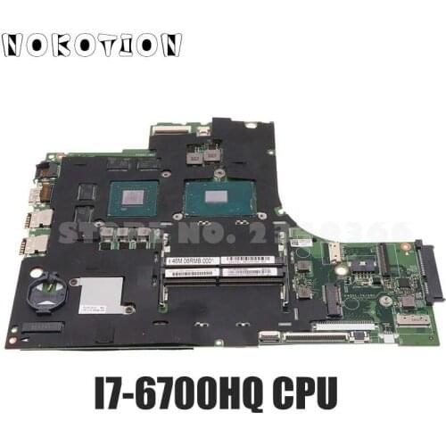 NOKOTION 5B20K91444 15221-1 448.06R01.0011 for Lenovo Yoga 700-15ISK Laptop Motherboard I7-6700HQ CPU GTX950M GPU