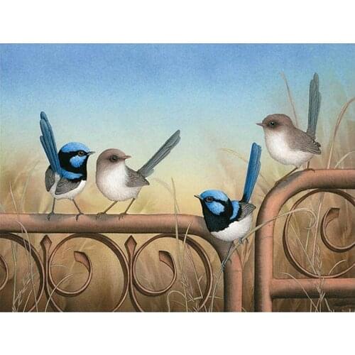 Landscape Waterfall DIY Embroidery 11CT Cross Stitch Kits Needlework Craft Set Cotton Thread Printed Canvas Home Room