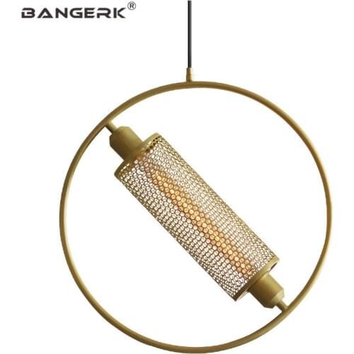 Industrial Wind Iron Pendant Light LED Loft Deco Nordic Design Modern Hanging Lamp Pendant Lighting Dining Room Home Fixtures