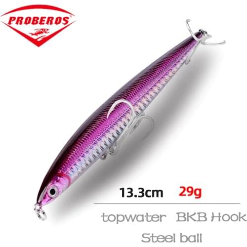 1PCS 29G topwater lures pencil fishing lure wobblers hard bait metal hardbait artificial bait wobbler for jigging fishing