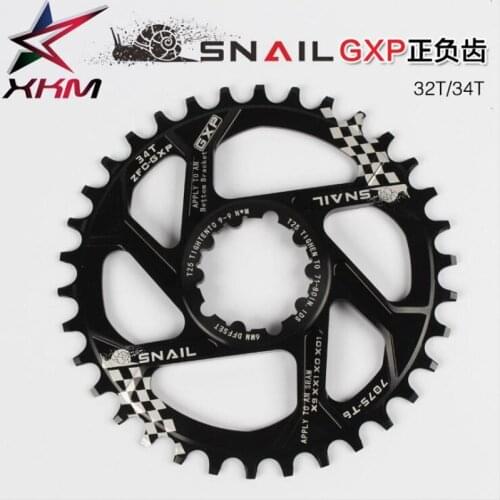 Q822 Free shipping snail GXP positive and negative one disc speed lian dedicated X9 XO X01 XX1 32T 34T dental plate