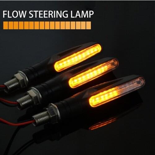 Universal Motorcycle turn signals LED Flowing Water Blinker Lights For ktm duke 200 790 adventure 450 exc duke 390 exc 2017 300