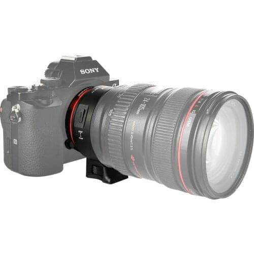 Viltrox EF-NEX IV Auto Focus Lens Adapter for Canon EOS EF EF-S Lens to Sony E NEX Full Frame A7 A7R A7SII A6300 A6000 NEX-7