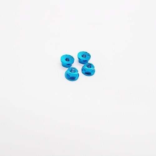 WLtoys 12428 12423 FY-03 02 01 Upgrade Metal M4 Lock Wheel Nut 4pcs 1/12 RC Car Parts