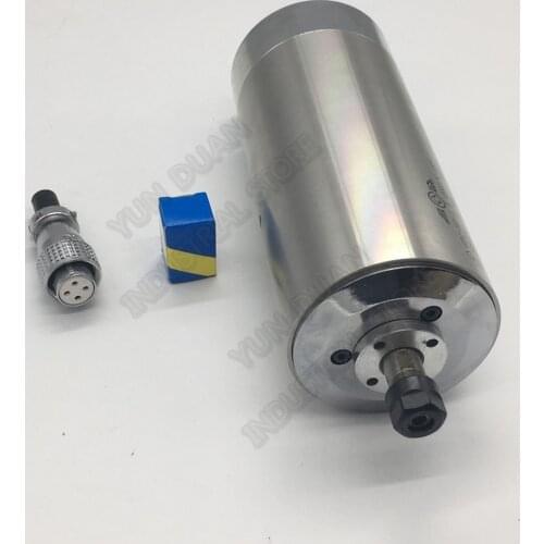 1.5KW 80MM ER11 cnc Spindle 24000rpm Machine Spindle Motor Water Colling Engraving Milling Spindle 220v Spindle Ceramic bearing