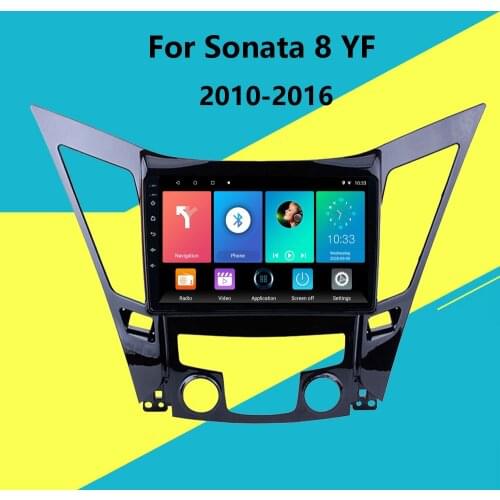 9 inch screen Android 8.1 CAR gps Navigation Radio For Sonata 8 YF 2010 2012 2013 2014 2015 2016 Car multimedia video Player