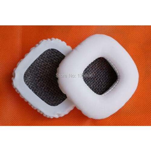 Ear Pads Cushion Earpads for Marshall Major On-Ear Pro Stereo Headphones Headset Original leather earmuffs Original sound White