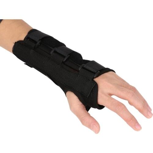 Wristband Hand Wrist Guard Support Brace Splint Carpal Tunnel Arthritis Sprain Right/Left Gym Strap Pain Relief Wrap Bandage