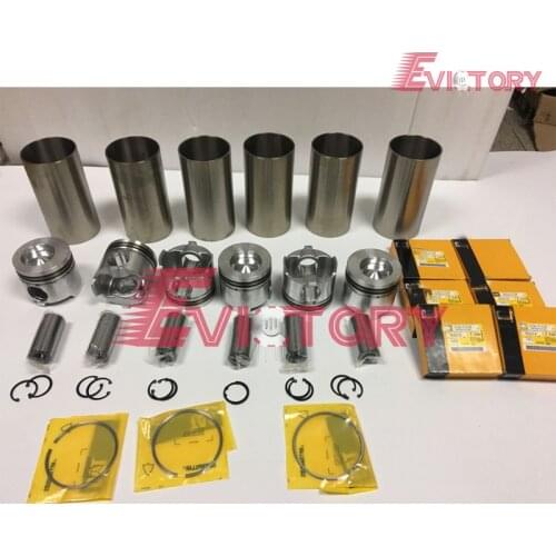 For Caterpillar engine overhaul kit 3116T 3116DITA 3116 piston + ring cylinder liner full gasket and bearing kit