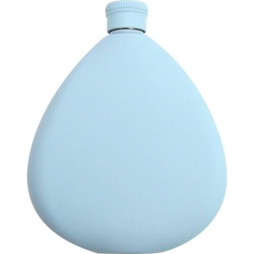 Outdoor Stainless Steel Hip Flask Personalized Portable Heart Shaped Multicolor Hip Flask Male Female Licor Home Garden EF50HF